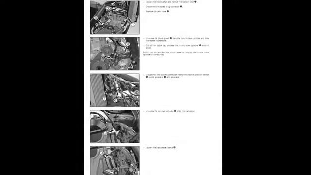 KTM 450 SX-F, 505 SX-F, 450 SXS-F Engines - Service Manual / Repair Manual - Wiring Diagrams смотреть онлайн