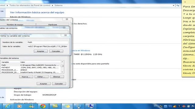 Tutorial de Configuracion del Path(Java) смотреть онлайн