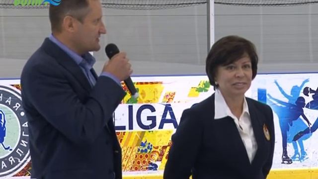 Легендарная фигуристка Ирина Роднина посетила г. Конаково смотреть онлайн