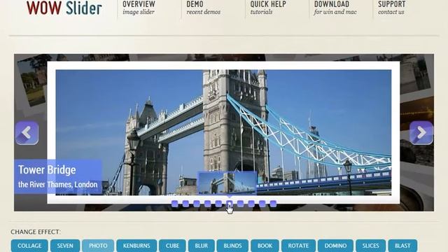 jQuery Photo Gallery - No Flash required! смотреть онлайн