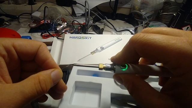 Tania lutownica turystyczna USB 5V 8W unboxing test смотреть онлайн