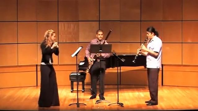 Triou, Oderlyn Gutiez (flute), Eduardo Albuerme (bassoon), Mauricio Murcia (clarinet) смотреть онлайн