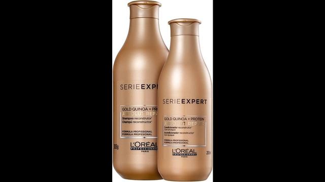 L'OREAL PROFESSIONNEL SERIE EXPERT ABSOLUT REPAIR GOLD QUINOA + PROTEIN PARA CABELOS DANIFICADOS. смотреть онлайн