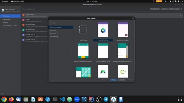 How to fix and choose Java in new project in Flamingo version in Android Studio смотреть онлайн