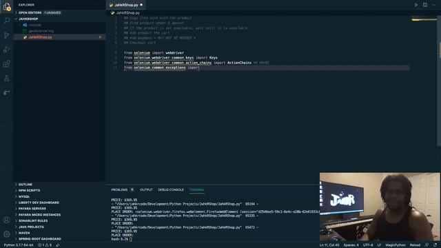Python Webscrapper Bot for PS5 on Amazon Part 1 смотреть онлайн