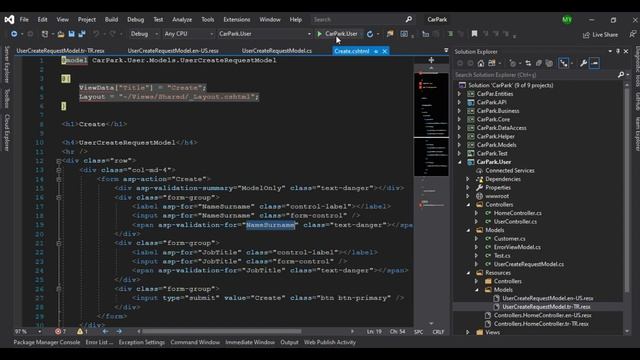 MongoDB ve .Net Core ile Otopark Uygulaması - Localization (Çoklu Dil Desteği) смотреть онлайн
