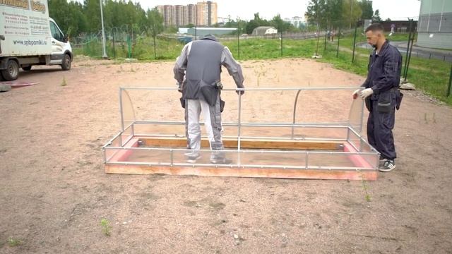 Сборка парника "Хлебница 3 метра" смотреть онлайн