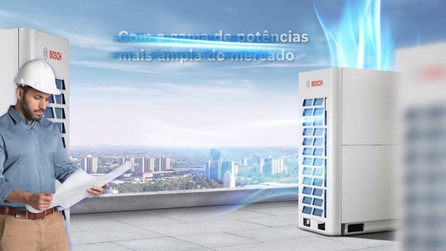 Air Flux da Bosch: Sistema de ar condicionado VRF de grande eficiência energética смотреть онлайн