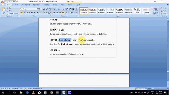 PL/SQL String смотреть онлайн