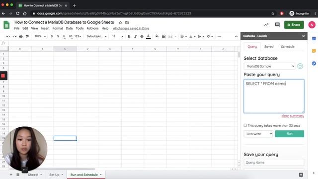 How to Connect a MariaDB Database to Google Sheets смотреть онлайн