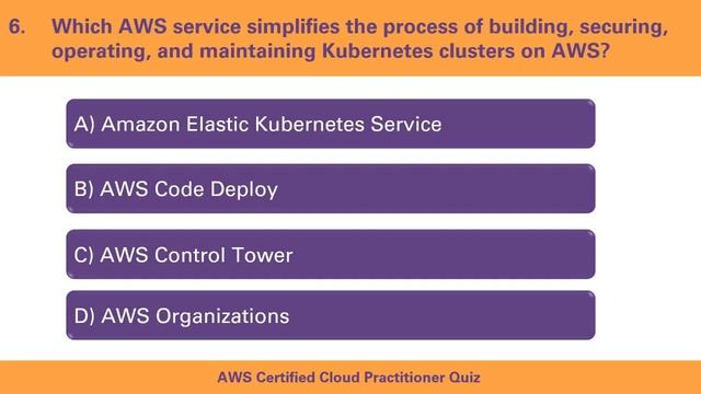 10 REVISION Questions from Domain 3: Technology-Deployment AWS Certified Cloud Practitioner exam смотреть онлайн