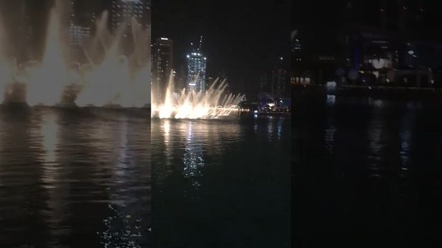 Фонтаны в Дубай-молл смотреть онлайн