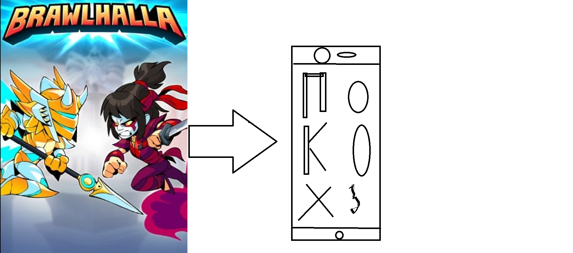 играю в brawlhalla на телефоне смотреть онлайн