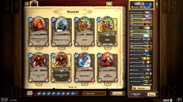 Hearthstone Tavern Brawl: A Peek to the Past (Zoolock the Brawl) | WoWcrendor смотреть онлайн