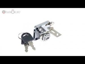 Артикул 0163 Мебельный замок для раздвижных дверц с ригелем защелкой, для жалюзи и шкафа-купе