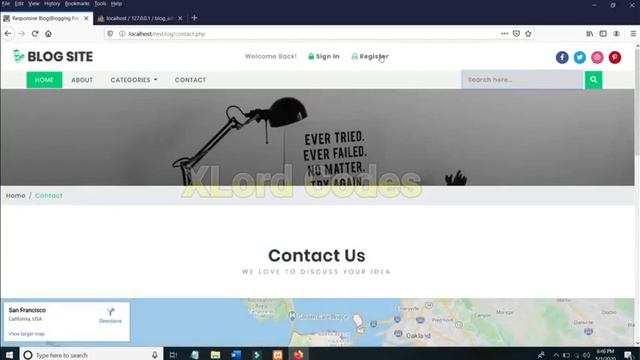 Responsive Online Blog Website using PHP/MySQL | Free Source Code Download смотреть онлайн