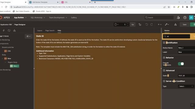 CSS in Oracle APEX : How to use static ID ( With English Subtitles ) смотреть онлайн