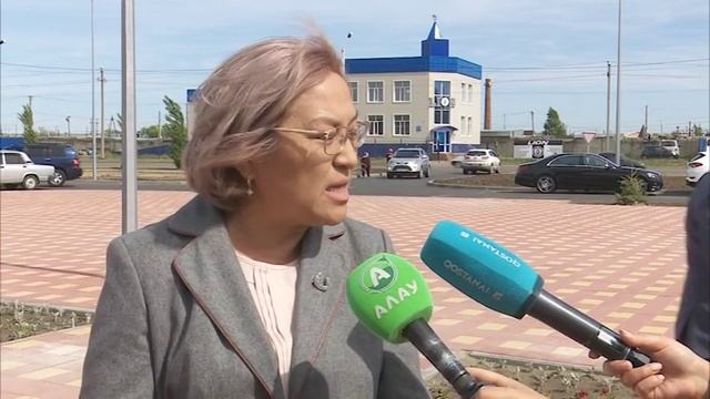 Бюст Героя Социалистического труда Камшат Доненбаевой установлен в Костанае смотреть онлайн