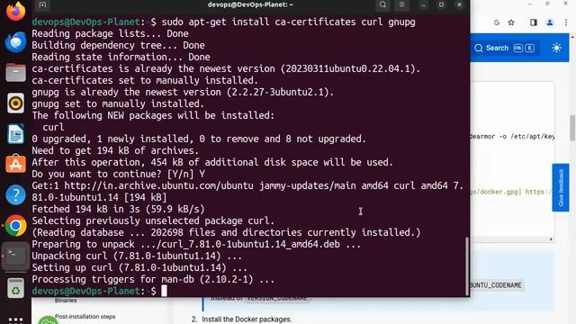 How to Install Docker on the Ubuntu | Docker setup | Docker Installation смотреть онлайн