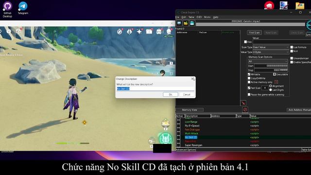 Hack Genshin Impact 4.1 - Fix No CD Skill Cho Tool Lỏ смотреть онлайн