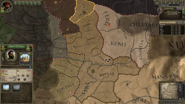 Crusader Kings 2 Sword of Islam Duke of Bulgar (2) смотреть онлайн