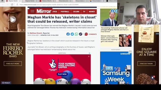 Скелеты из шкафа Меган Маркл выйдут на свет, Елизавета II спасет рождество, роял новости смотреть онлайн