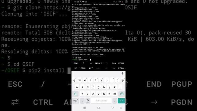 How to install OSIF in termux смотреть онлайн