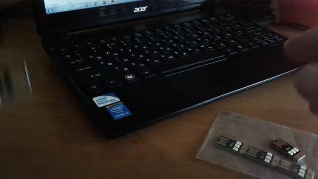 Миниатюрная Led USB лед лампа, светильник, фонарь юсб для ноутбука