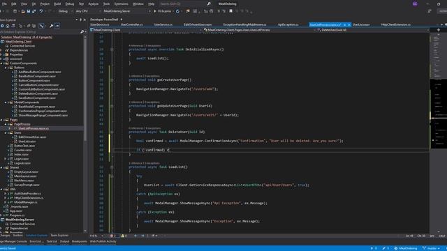 Blazor Delete Confirmation | Modal Confirmation