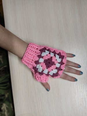 Мк Митенки!крючком.