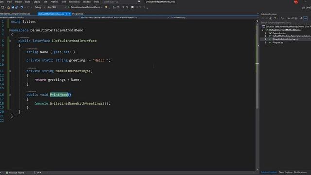 Default Interface Methods in C# 8 - A deep dive смотреть онлайн