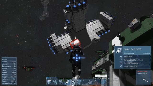 Space engineers making a assault ship tutorial смотреть онлайн