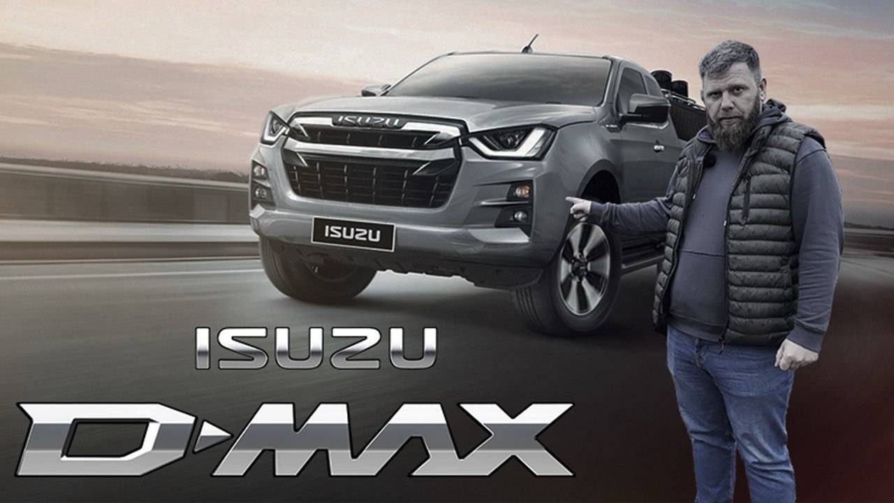 Пикап для твоего бати или деда - Isuzu D-Max 2023