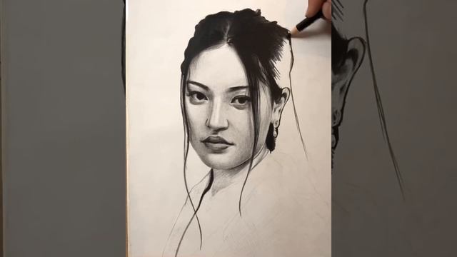 Черно белый портрет (процесс) смотреть онлайн