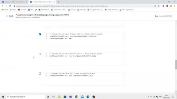 Object Oriented Programming in Java Coursera Answers | Week 4 Answers of Coursera