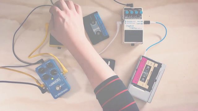 Ambient lofi with cassette + cheap guitar pedals fx | The Trees Talk смотреть онлайн