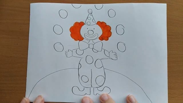 Как нарисовать клоуна. Рисуем цирк смотреть онлайн