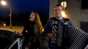 Певица Вероника и баянист Павел Сивков - "Ромашки спрятались"