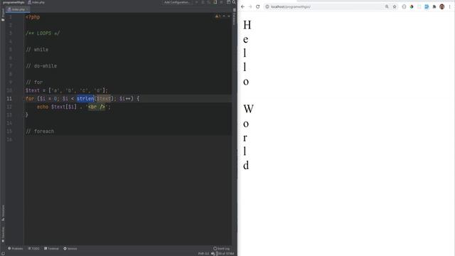 PHP Loops Tutorial - Break & Continue Statements - Full PHP 8 Tutorial смотреть онлайн