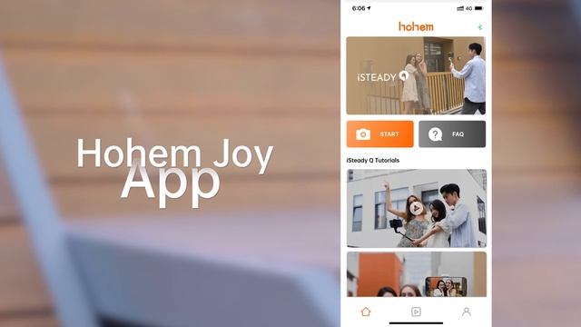 HOHEM | ISteady Q | Smart Selfie Stick Tripod With 360° Rotation