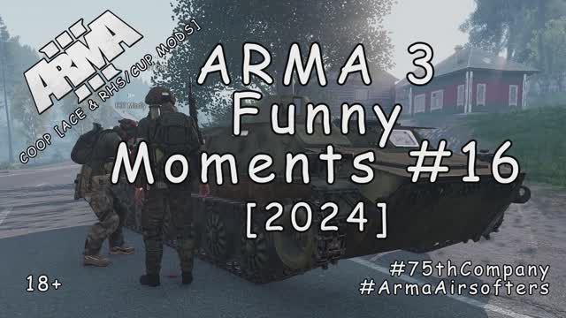 ARMA 3 - Забавные моменты #16 [2024] смотреть онлайн