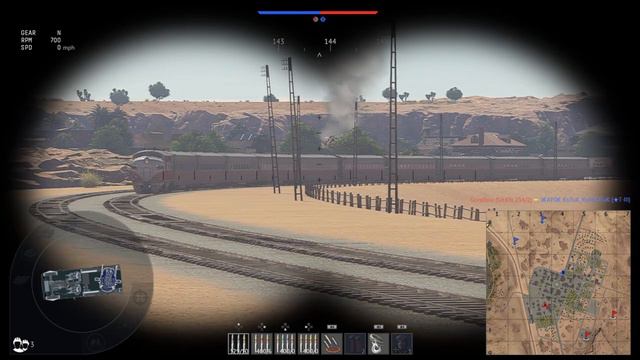 War Thunder Causing a train wreck. смотреть онлайн