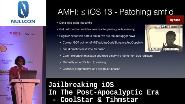 Jailbreaking iOS In The PostApocalyptic Era by CoolStar Tihmstar | Nullcon Goa 2022 смотреть онлайн