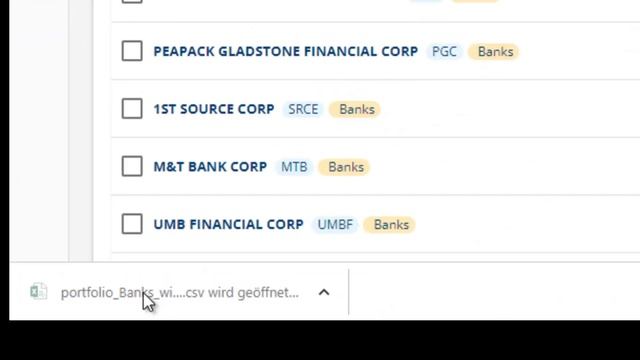 How to export a Portfolio Stock List as CSV for EXCEL смотреть онлайн