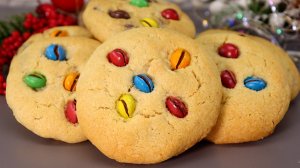 Рецепт мягкого ПЕЧЕНЬЯ с M&M`S | Домашнее печенье с шоколадом