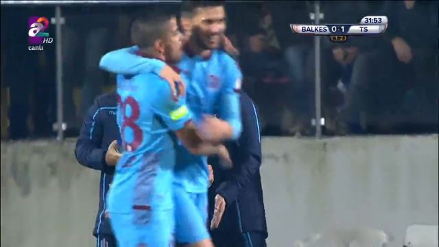 Balıkesirspor 0-1 Trabzonspor, 32' Filip Novak смотреть онлайн