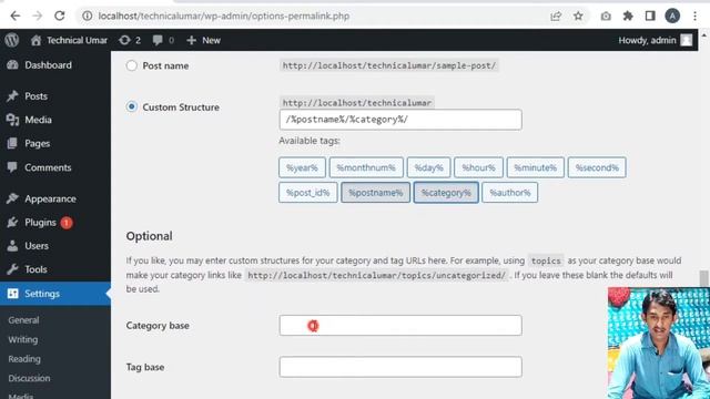 What is Permalink - Full Setting - WordPress Course for Beginners смотреть онлайн