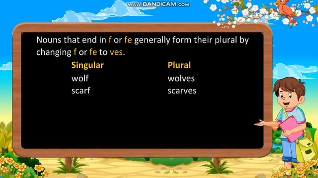 Class 3: Singular and Plural Nouns смотреть онлайн