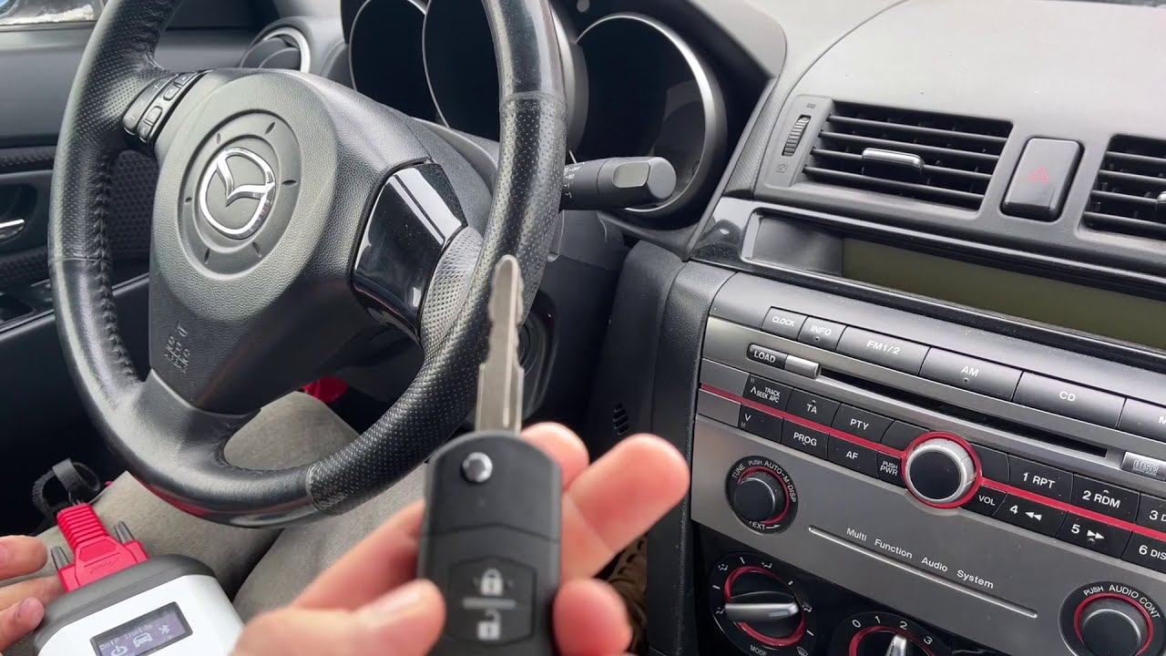 Xtool H6 Pro добавляю ключ Mazda 3
