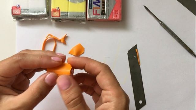Мастер-класс: Фруктовое ассорти из полимерной глины FIMO/polymer clay tutorial смотреть онлайн
